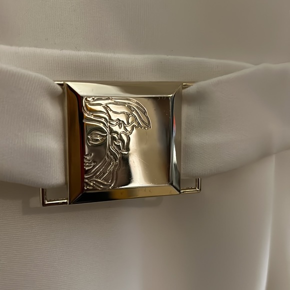 SOLD!!!White VERSACE FASHION DRESS - Picture 4 of 4